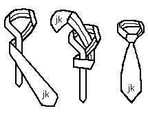 Small tie knot